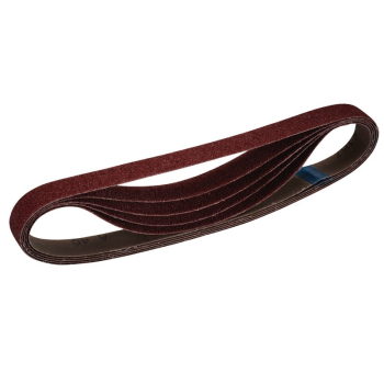 Draper SB25762 Cloth Sanding Belt, 25 x 762mm, 180 Grit (Pack of 5) - Code: 08701 - Pack Qty 1