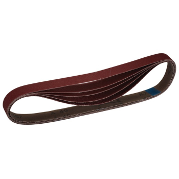 Draper SB25762 Cloth Sanding Belt, 25 x 762mm, Assorted Grit (Pack of 5) - Code: 08702 - Pack Qty 1