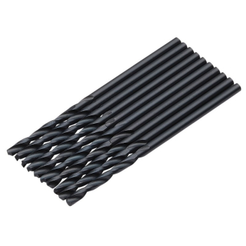 Draper DBBS Black HSS Drill Bit, 1.0mm x 34mm (Pack of 10) - Code: 08811 - Pack Qty 1