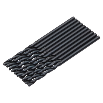 Draper DBBS Black HSS Drill Bit, 1.5mm x 43mm (Pack of 10) - Code: 08812 - Pack Qty 1