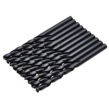 Draper DBBS Black HSS Drill Bit, 6.0mm x 93mm (Pack of 10) - Code: 08829 - Pack Qty 1