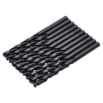 Draper DBBS Black HSS Drill Bit, 6.5mm x 101mm (Pack of 10) - Code: 08833 - Pack Qty 1