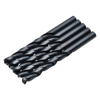 Draper DBBS Black HSS Drill Bit, 11.0mm x 142mm (Pack of 5) - Code: 08843 - Pack Qty 1