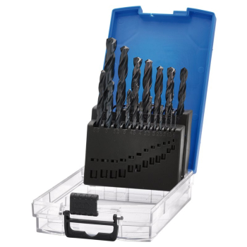 Draper DBBS1 Black HSS Drill Bit Set (19 Piece) - Code: 08850 - Pack Qty 1