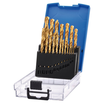 Draper DBTS2 HSS Titanium Nitride Coated Drill Bit Set (19 Piece) - Code: 08885 - Pack Qty 1