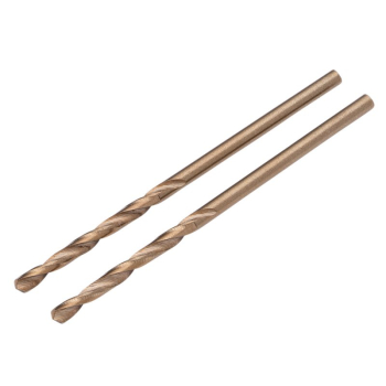 Draper DBCS Draper Expert HSSE M35 Cobalt Drill Bit, 2.5mm x 57mm (Pack of 2) - Code: 08902 - Pack Qty 1
