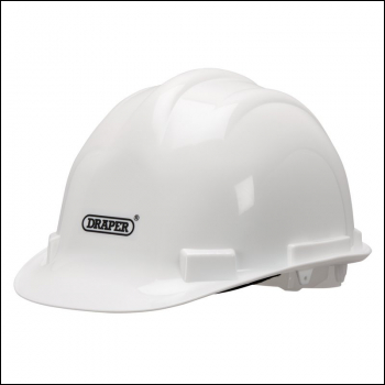 Draper SH1 Safety Helmet, White - Code: 08908 - Pack Qty 1