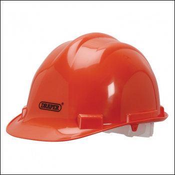 Draper SH1 Safety Helmet, Orange - Code: 08910 - Pack Qty 1