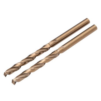 Draper DBCS Draper Expert HSSE M35 Cobalt Drill Bit, 4.5mm x 80mm (Pack of 2) - Code: 08914 - Pack Qty 1
