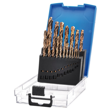 Draper DBCS1 Draper Expert HSSE M35 Cobalt Drill Bit Set (19 Piece) - Code: 08964 - Pack Qty 1