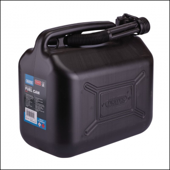 Draper PFC10 Plastic Fuel Can, 10L, Black - Code: 09058 - Pack Qty 1