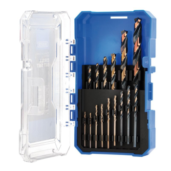 Draper DBTS5 HSS Turbo Titanium Drill Bit Set (15 Piece) - Code: 09103 - Pack Qty 1