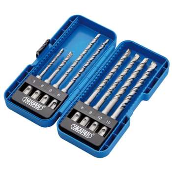Draper DBSDS3 SDS Plus Drill Bit Set (8 Piece) - Code: 09177 - Pack Qty 1