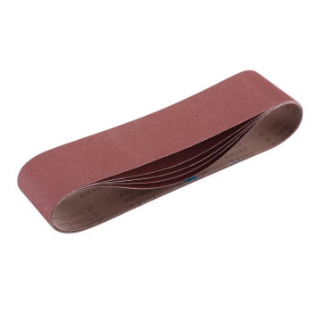 Draper SB100915 Cloth Sanding Belt, 100 x 915mm, 120 Grit (Pack of 5) - Code: 09271 - Pack Qty 1