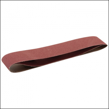 Draper SB1001220 Cloth Sanding Belt, 100 x 1220mm, 80 Grit (Pack of 2) - Code: 09275 - Pack Qty 1