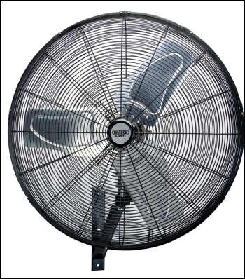 DRAPER 24 inch  Industrial Wall Mounted Fan (600mm) - Pack Qty 1 - Code: 09435