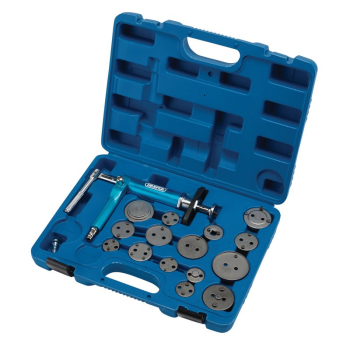 Draper PWBK-16 Pneumatic Brake Caliper Wind-Back Tool Kit (16 Piece) - Code: 09443 - Pack Qty 1