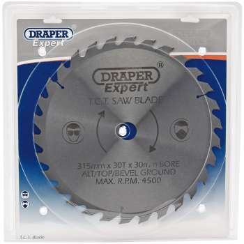 Draper CSB315P Expert TCT Saw Blade, 315 x 30mm, 30T - Discontinued - Code: 09493 - Pack Qty 1