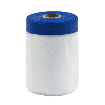 Draper 80347 ROLLINGDOG PAINTERS-SHIELD™ Blue Pretaped Masking Film, 33m x 55cm - Code: 09662 - Pack Qty 1