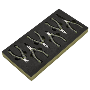 Draper PL-EX/MP-EVA Draper Expert Mini Pliers Set in EVA Foam Tray (6 Piece) - Code: 09905 - Pack Qty 1