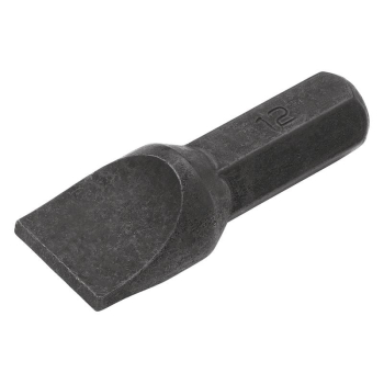 Draper 2800M/PL Plain Slot Impact Screwdriver Bit, 12mm - Code: 10818 - Pack Qty 1