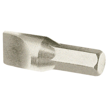 Draper 2800M/PL Plain Slot Impact Screwdriver Bit, 12mm - Code: 10818 - Pack Qty 1