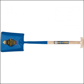 Draper SMSSS-WHT/H Draper Expert Contractors Square Mouth Shovel with Ash Shaft and T-Handle - Code: 10873 - Pack Qty 1