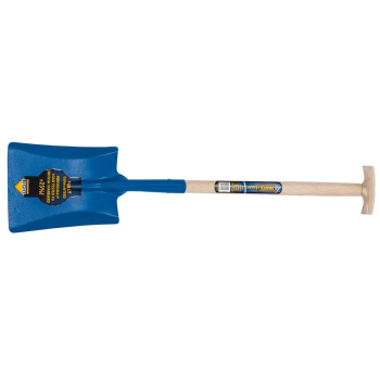 Draper SMSOS-WH/H Draper Expert Contractors Square Mouth No.2 Shovel with Ash Shaft and T-Handle - Code: 10877 - Pack Qty 1