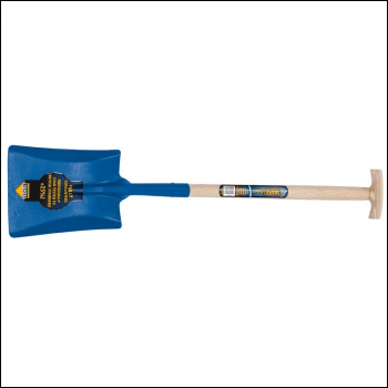 Draper SMSOS-WH/H Draper Expert Contractors Square Mouth No.2 Shovel with Ash Shaft and T-Handle - Code: 10877 - Pack Qty 1