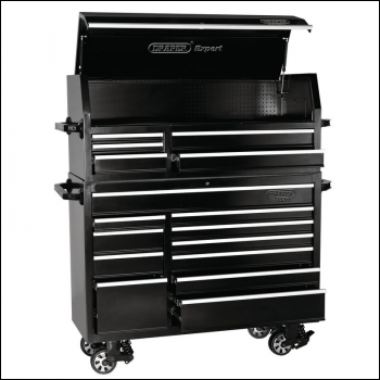 Draper DTKTC5C/RC11C Roller Tool Cabinet and Tool Chest, 16 Drawer, 56 inch  - Discontinued - Code: 11402 - Pack Qty 1