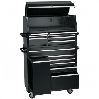 Draper DTKTC7C/RC6LC Combined Roller Cabinet and Tool Chest, 13 Drawer, 42 inch  - Code: 11505 - Pack Qty 1