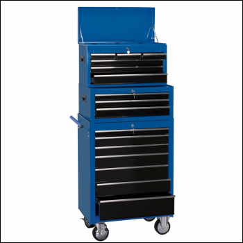 Draper TC6D/TIC3D/RC7D Combination Roller Cabinet and Tool Chest, 16 Drawer, 26 inch  - Code: 11541 - Pack Qty 1
