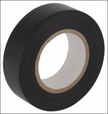 Draper 621 Insulation Tape, 20m x 19mm, Black - Discontinued - Code: 11909 - Pack Qty 1
