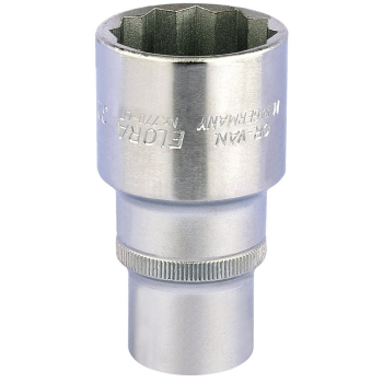 Draper 770-LT 32 Elora Deep Bi-Hexagon Socket, 1/2 inch  Sq. Dr., 32mm - Code: 11940 - Pack Qty 1