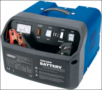 DRAPER 12/24V 30A Battery Charger - Pack Qty 1 - Code: 11964