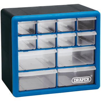 Draper POC12 12 Drawer Organiser - Code: 12014 - Pack Qty 1