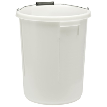 Draper PLASTBKT Plasterers Mixing Bucket, 25L, White - Code: 12100 - Pack Qty 1