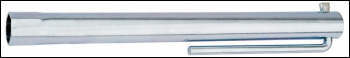 Draper 1401 Long Reach Spark Plug Wrench, 14 x 300mm - Code: 12243 - Pack Qty 1