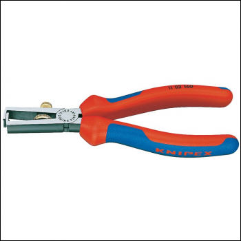 Draper 11 02 160 SB Knipex 11 02 160 SB Adjustable Wire Stripping Pliers, 160mm - Code: 12299 - Pack Qty 1