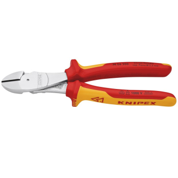 Draper 74 06 200 KNIPEX 74 06 200 VDE High Leverage Diagonal Cutter, 200mm - Discontinued - Code: 12301 - Pack Qty 1