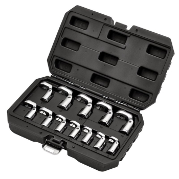 Draper FCS-12PC Flexible Crowfoot Socket Wrench Set, 3/8 inch  Sq. Dr. (12 Piece) - Code: 12403 - Pack Qty 1