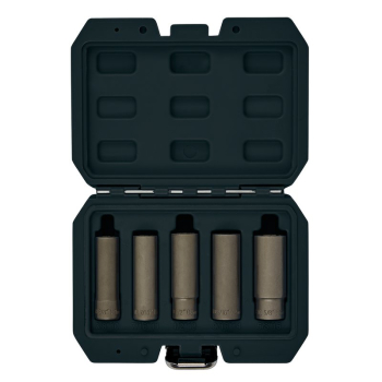 Draper LWN/DS5 Wheel Nut Double Socket Set, 3/8 inch  Sq. Dr. (5 Piece) - Code: 12423 - Pack Qty 1