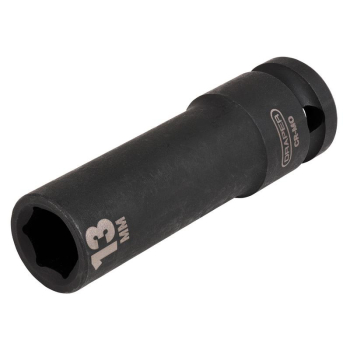 Draper HI-TORQ® Deep Impact Socket, 1/2 inch  Sq. Dr., 13mm - 410D-MM - Code: 12740 - Pack Qty 1