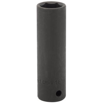 Draper 410D-MM Draper HI-TORQ® Deep Impact Socket, 1/2 inch  Sq. Dr., 16mm - Code: 12742 - Pack Qty 1