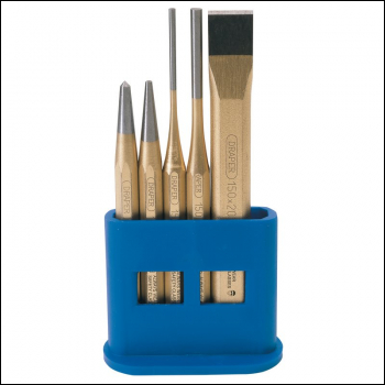 Draper 5HB Chisel and Punch Set (5 Piece) - Code: 13042 - Pack Qty 1