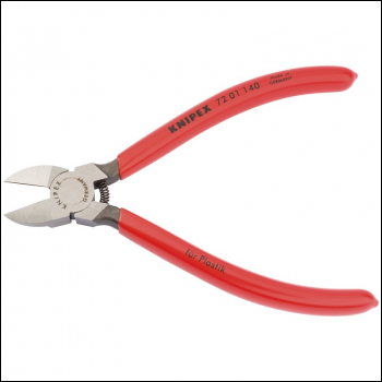 Draper 72 01 140 SBE Knipex 72 01 140 SBE Diagonal Side Cutter for Plastics or Lead Only, 140mm - Code: 13083 - Pack Qty 1
