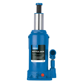 Draper BJ10HL-B High Lift Hydraulic Bottle Jack, 10 Tonne - Code: 13117 - Pack Qty 1