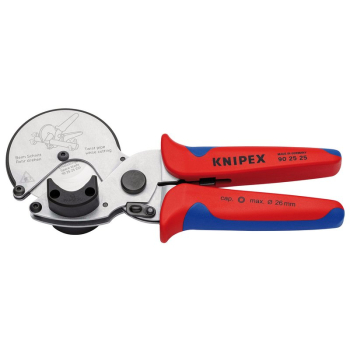 Draper 90 25 25 KNIPEX 90 25 25 Pipe Cutter For Composite and Plastic Pipes, 210mm - Code: 13165 - Pack Qty 1