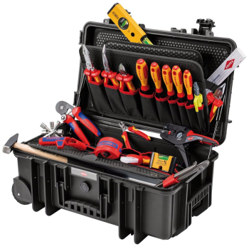 Draper 00 21 33 E KNIPEX 00 21 33 E Tool Case  inch Robust26 Move inch  Electric, 22 Parts, 550mm - Code: 13172 - Pack Qty 1