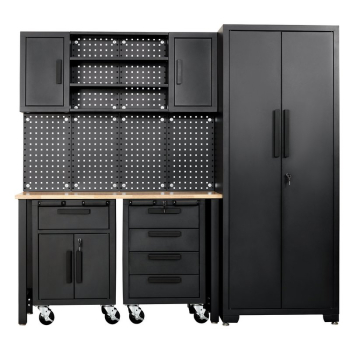 Draper MS100 Single Garage Workstation with Roller Cabinets - Code: 13269 - Pack Qty 1